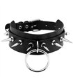 Choker O-Ring Killer Rivet Schwarz | Lovesect