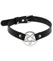 Choker Classic Pentagram Schwarz | Lovesect