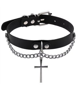 Choker Cross Schwarz | Lovesect Choker Cross Schwarz | Lovesect