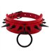 Choker O-Ring Killer Rivet Red-Schwarz | Lovesect