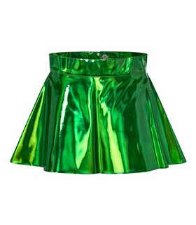 Mini Skirt Holo Gr√ºn | Aderlass