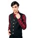 Dark Vest Brocade Schwarz | Aderlass