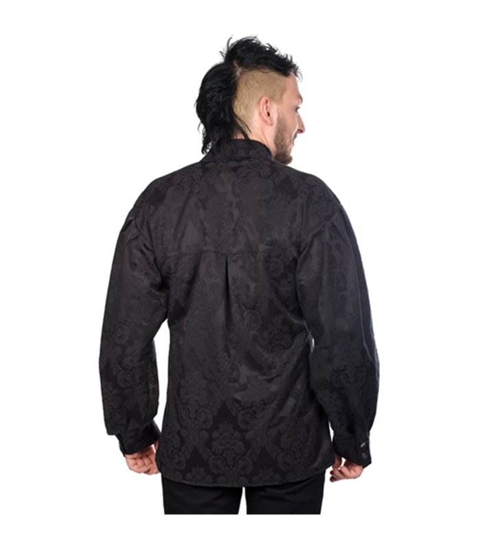 Cremate Shirt Brocade Schwarz | Aderlass