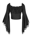 Bat Sleeve Top Schwarz | Black Pistol Bat Sleeve Top Schwarz | Black Pistol