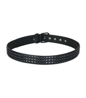 Studded Belt Nietengürtel Schwarz-Schwarz | Aderlass Studded Belt Nietengürtel Schwarz-Schwarz | Aderlass