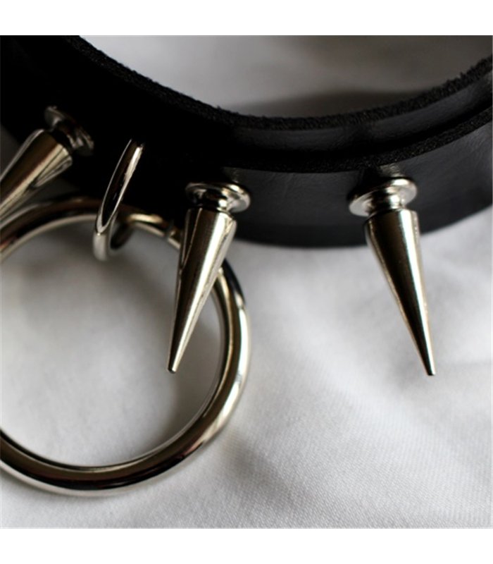 Choker O-Ring Killer Rivet Schwarz | Lovesect