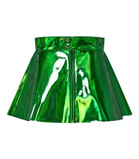Mini Skirt Holo Gr√ºn | Aderlass