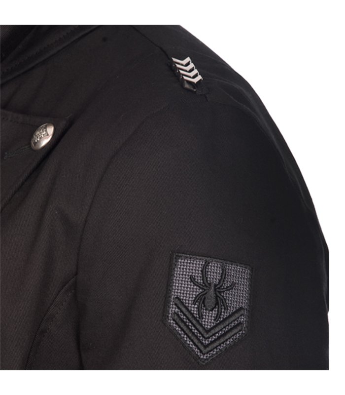 Military Jacket Denim Schwarz | Aderlass