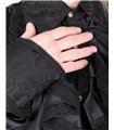 Riffle Victorian Shirt Satin Schwarz | Aderlass Riffle Victorian Shirt Satin Schwarz | Aderlass