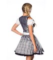 Sexy Premium Bluse &  Dirndl aus edlem Jacquard Karneval Halloween