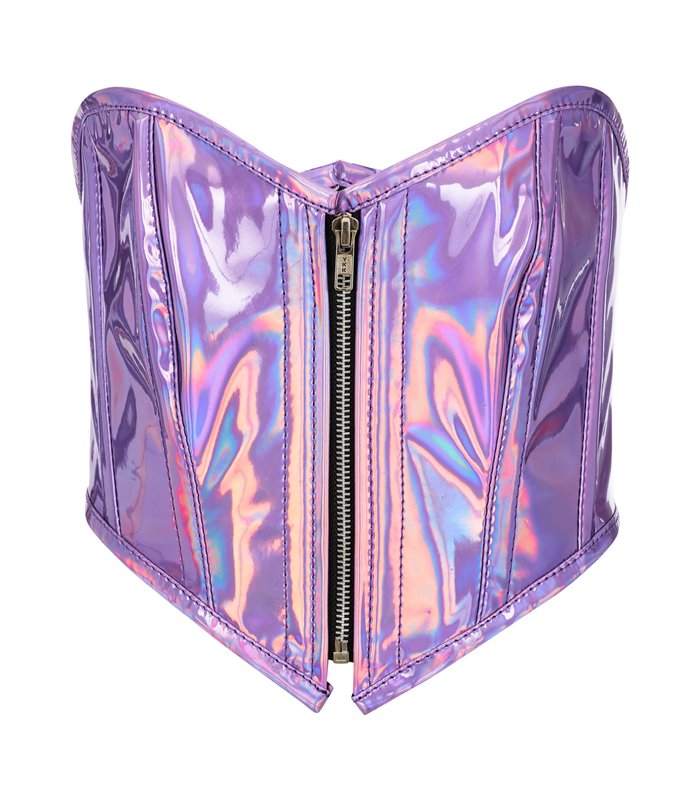 Aderlass Bustier Holo Blue-Purple