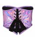 Aderlass Bustier Holo Blue-Purple