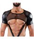 Herren Harness mit gepolsterten Schultern & Geheimfach | TOF