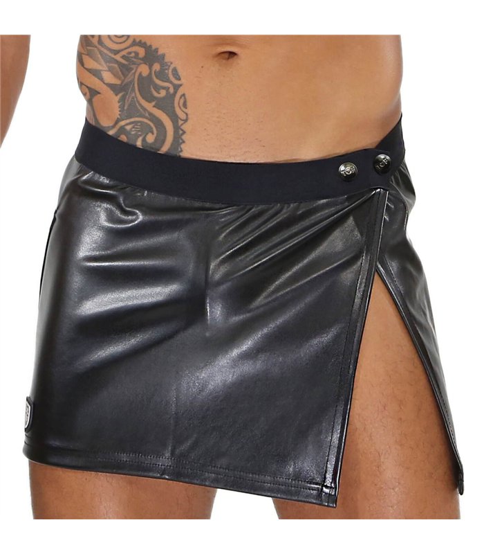 Herren Rock mit Druckknöpfen, offen & verstellbar, sexy Cut | TOF