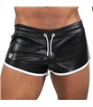 Pilot Shorts – Retro-Shorts mit perforiertem Stretch-Material | TOF
