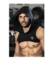 Herren Hoodie Harness - Reflektierende Kante & Komfort aus Baumwolle | TOF
