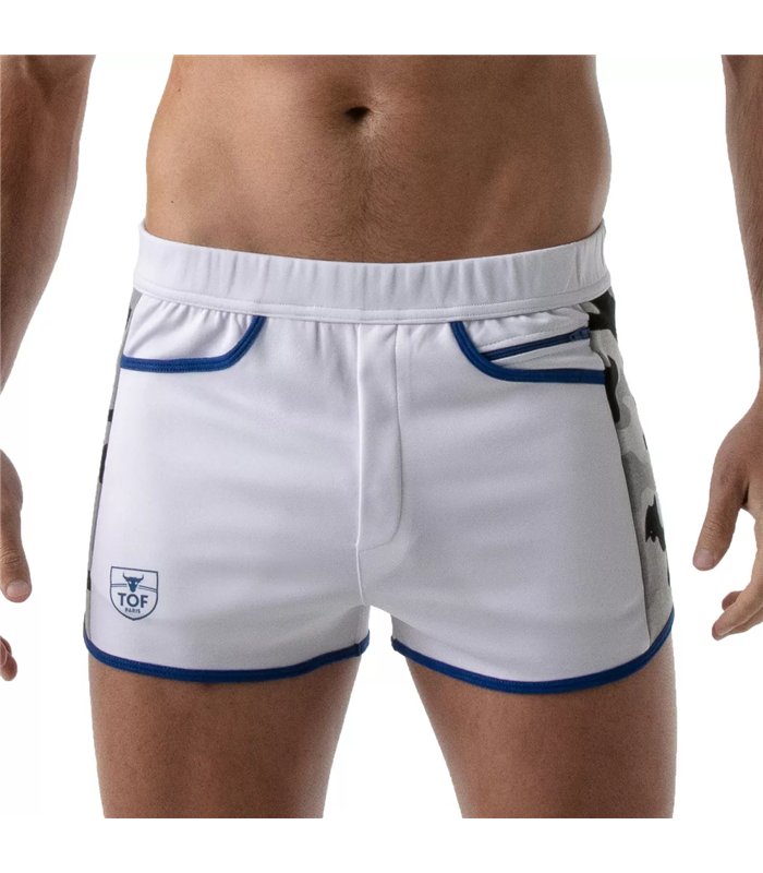 Shorts Camouflage – sportliches Design mit Reißverschlusstasche | TOF