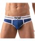Herren Slip High-Cut – Baumwoll-Mix mit tiefem, gefüttertem Frontbereich | TOF