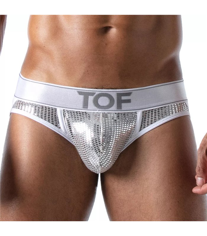 Jockbrief mit Glitzereffekt und komfortabler Fronttasche | TOF