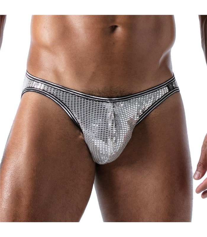 Bikini Briefs mit Glitzer & weichem Baumwoll-Futter – Paris Design | TOF
