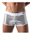 Mini-Shorts Silber - Glitzernd, Retro & Mit Praktischer Tasche | TOF