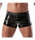 Vinyl Mini Shorts – Stretch, glänzend & figurbetont für Herren | TOF
