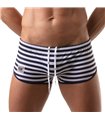 Sunga Badehose Low-Rise mit Camouflage & maritimem Print | TOF