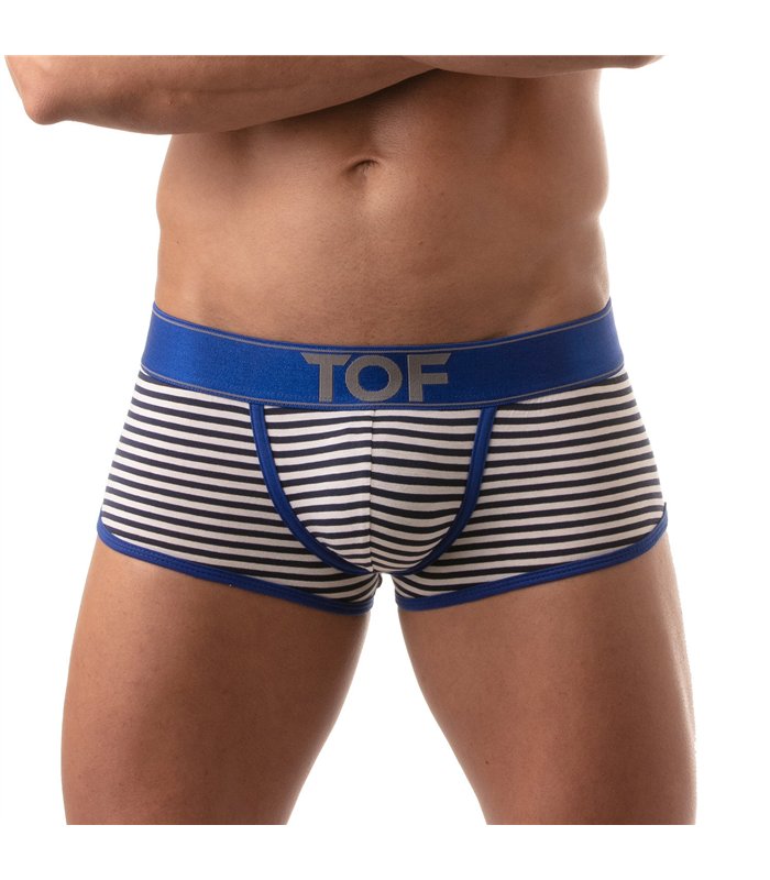 Boxershorts Sailor Stripe – Soft, tailliert mit XXL-Beutel | TOF
