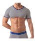 Crop Top Herren – Sexy Matrosen-Design mit Streifenmuster | TOF