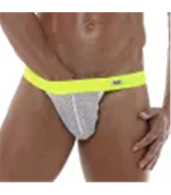 Stringless Tanga mit durchsichtigem Mesh & Maxi-Volumen-Effekt | TOF