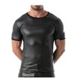 Fetish T-Shirt - Eng geschnitten mit Harness-Design, Stretchmaterial | TOF