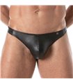 Herren Thong mit Stretch & Leder-Effekt - Minimalistisch & Sexy | TOF