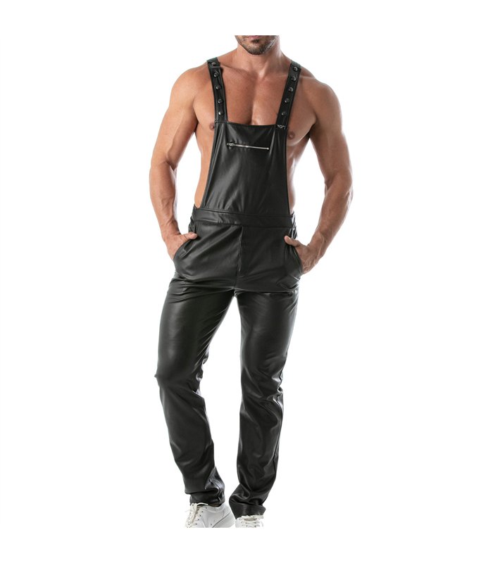 Overalls Hose mit Reißverschlusstasche & verstellbaren Trägern | TOF