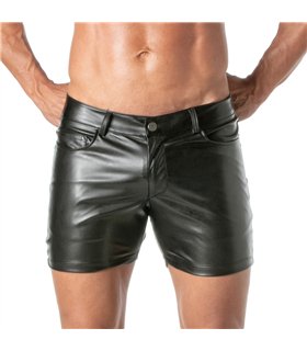 Mid-Thigh Shorts eng anliegend mit 4 Taschen & Reißverschluss | TOF