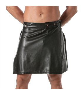 Asymmetrischer Herrenrock mit Reißverschlusstasche & Taillenverschluss | TOF