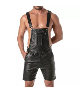 Kurzer Herren-Overall – Figurbetont, 5 Taschen & verstellbare Träger | TOF