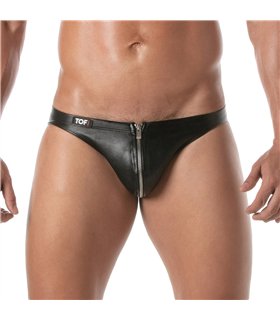 Bikini-Slip mit Zipper – Minimalistischer Schnitt & Anti-Pinch Schutz | TOF