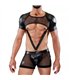 Herren Harness mit gepolsterten Schultern & Geheimfach | TOF