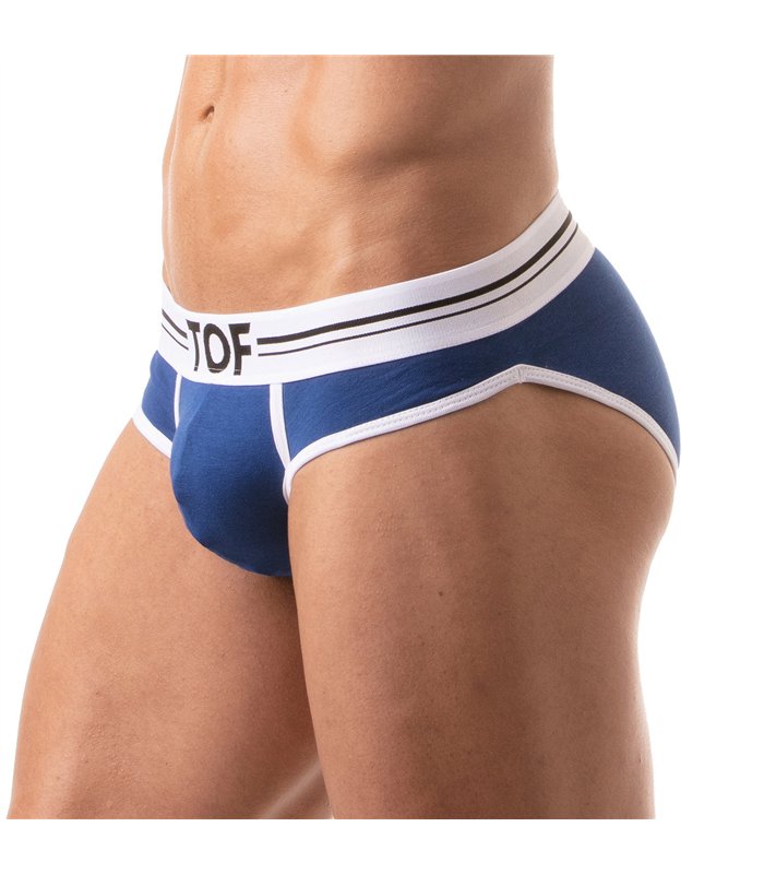Herren Slip High-Cut - Baumwoll-Mix mit tiefem, gefüttertem Frontbereich | TOF