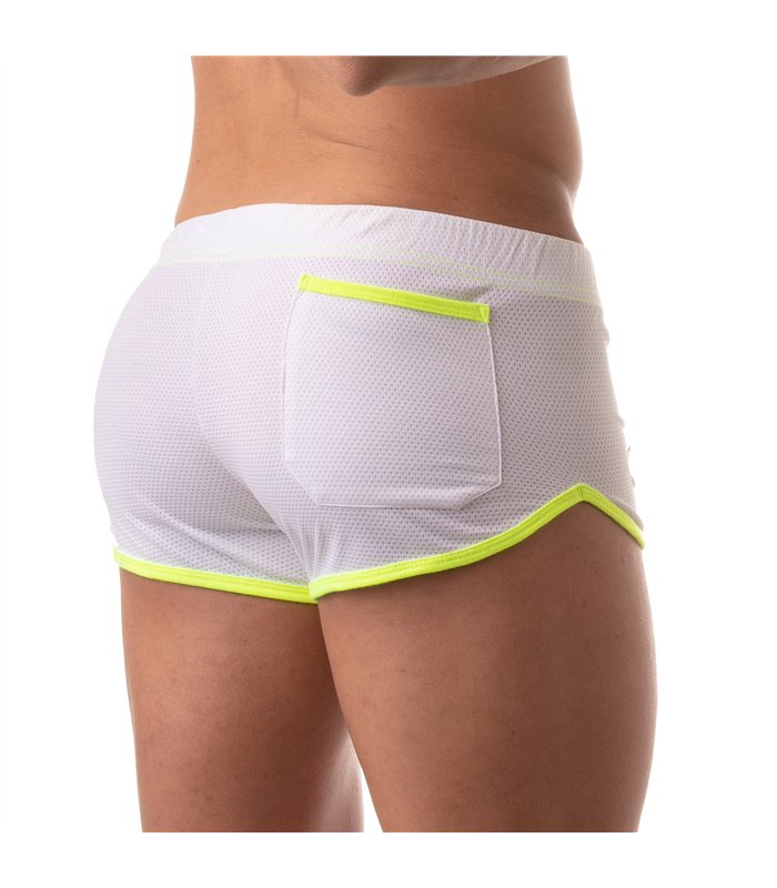 Shorts Low Waist mit Cut-outs und TOF-Logo Herren - Retro Style | TOF