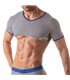 Crop Top Herren - Sexy Matrosen-Design mit Streifenmuster | TOF