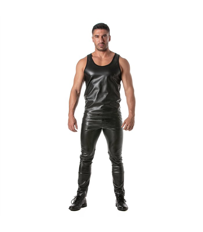 Tank Top mit figurbetontem Schnitt und stylischen schwarzen Streifen | TOF