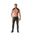 Herren Shirt-Harness mit Kragen & Schulterepauletten, bequem | TOF