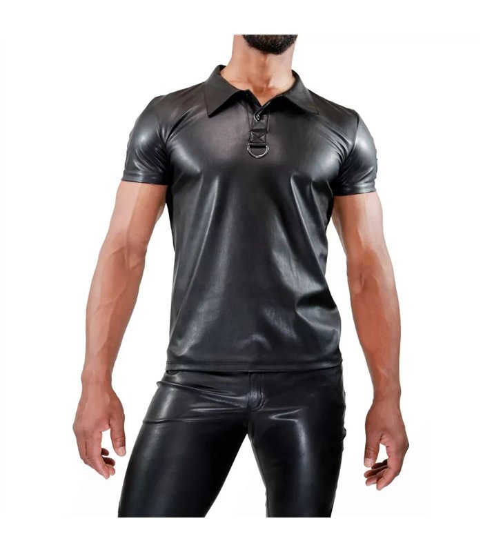 Polo-Shirt mit edlem Glanz - sexy & hauteng | TOF