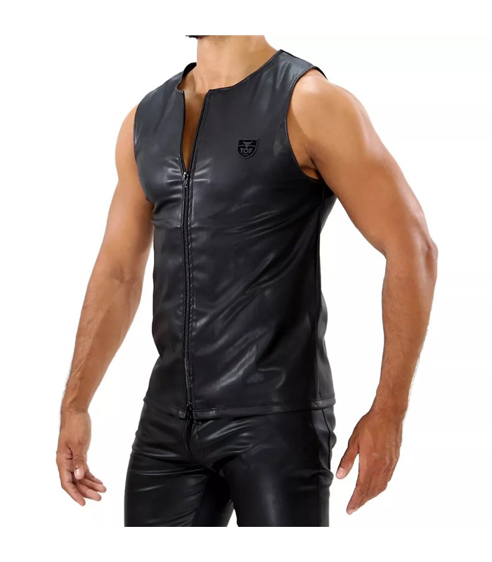 Tank Top Herren mit Reißverschluss - Figurbetont & Stylisch | TOF