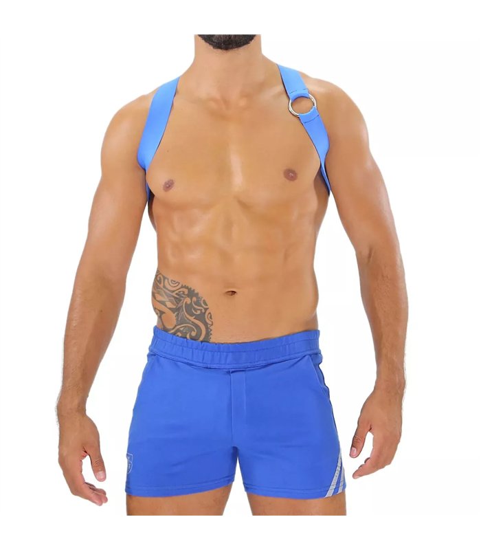 Herren Brust-Harness mit elastischem Komfort & fluoreszierendem Look | TOF