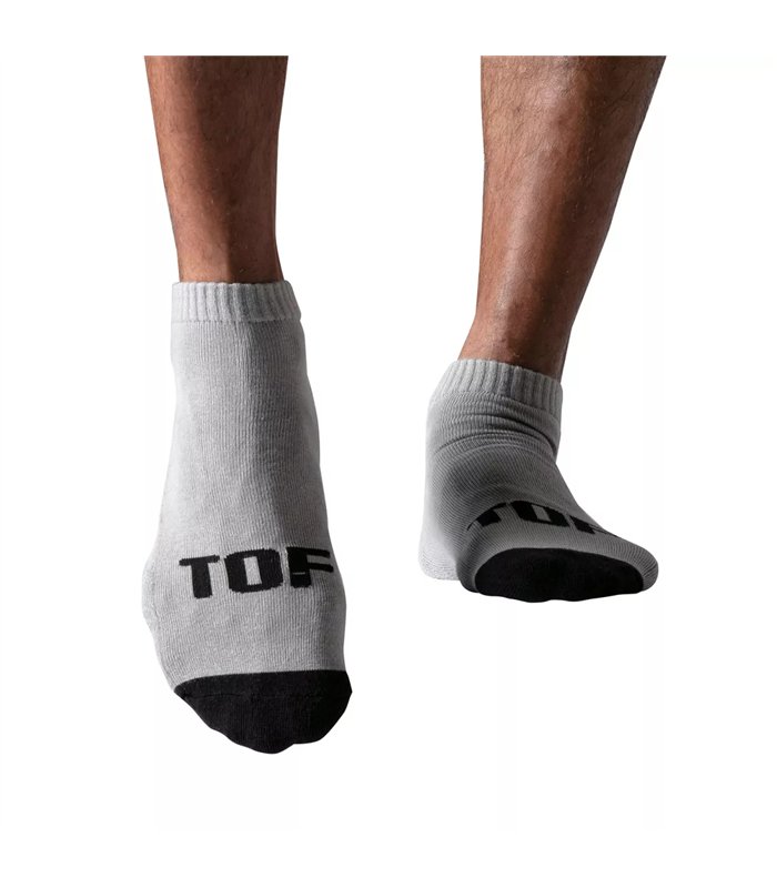 Sneakersocken mit weichem Frottee & kontrastfarbenen Details | TOF