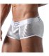 Herren Trunks Silver - Glänzend mit Baumwollfutter & Komfortbund | TOF