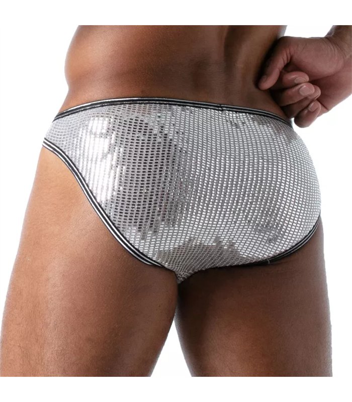 Bikini Briefs mit Glitzer & weichem Baumwoll-Futter - Paris Design | TOF