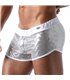 Mini-Shorts Silber - Glitzernd, Retro & Mit Praktischer Tasche | TOF